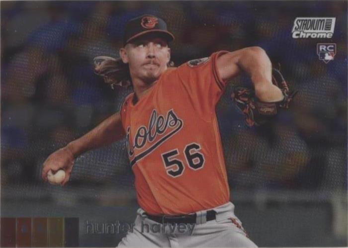 2020 Topps Stadium Club Chrome - Hunter Harvey #219