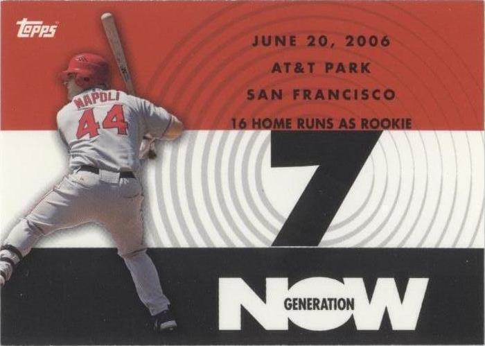 Topps 2007 - Mike Napoli #GN109