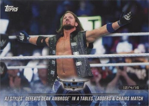 2018 Topps WWE Road to Wrestlemania - AJ Styles #67
