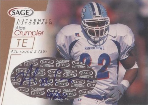 2001 Sage Alge Crumpler #A12