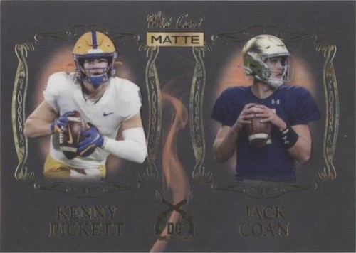 2022 Wild Card MATTE Jack Coan Kenny Pickett #DG-24