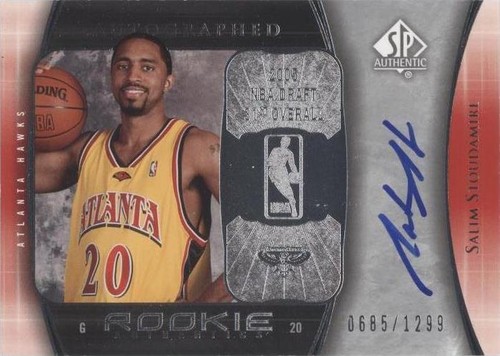 2005-06 SP Authentic - Salim Stoudamire #121