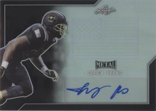 2017 Leaf Metal U.S. Army All-American Bowl Jarez Parks #BA-JP2