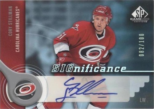 2005-06 SP Game Used Edition - Cory Stillman #S-CS