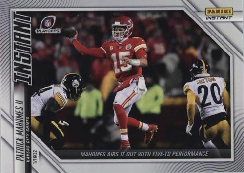 2021 Panini Instant NFL Patrick Mahomes II #186
