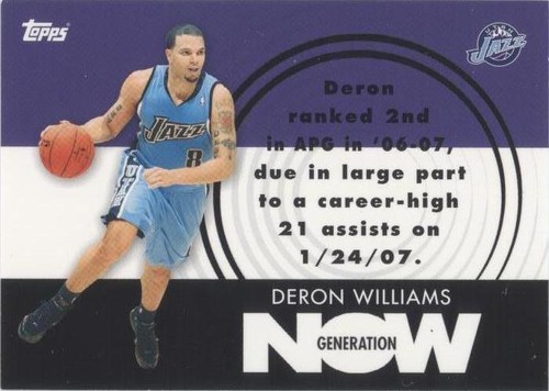 2007-08 Topps - Deron Williams #GN13