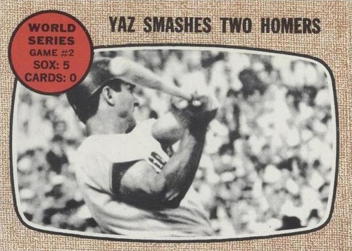 1968 Topps - Carl Yastrzemski #152
