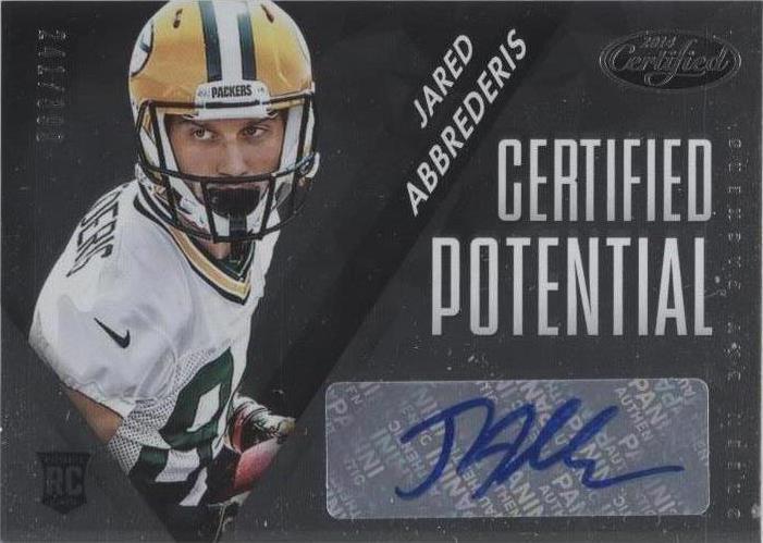2014 Panini Certified Jared Abbrederis #P-JR
