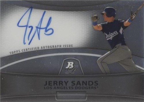 2010 Bowman Platinum - Jerry Sands #BPA-JS