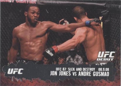 2009 Topps UFC Round 2 - Andre Gusmao Jon Jones #101