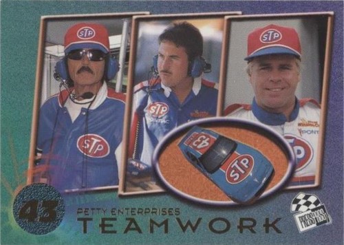 1996 Press Pass - Bobby Hamilton Richard Petty Robbie Loomis #80