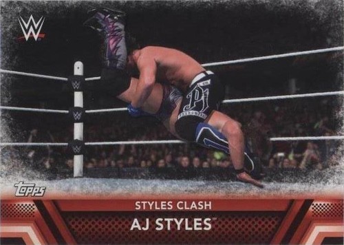 2017 Topps WWE Then Now Forever - AJ Styles #F-25