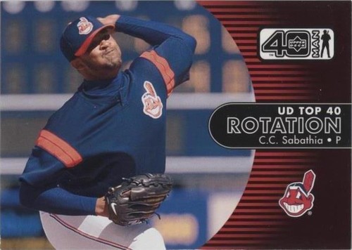2002 Upper Deck 40 Man - C.C. Sabathia #1150