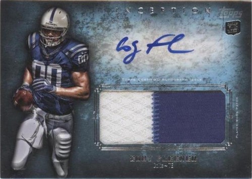 2012 Topps Inception Coby Fleener #AJP-CF