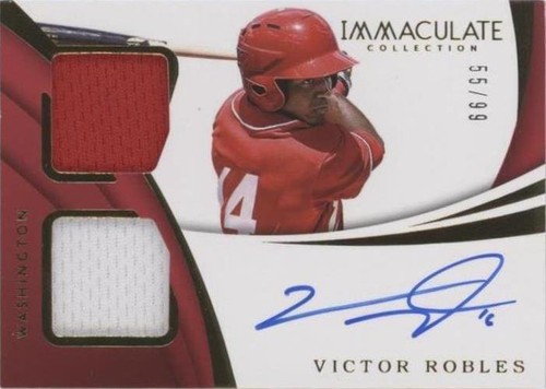 2018 Panini Immaculate Collection - Victor Robles #RDM-VR