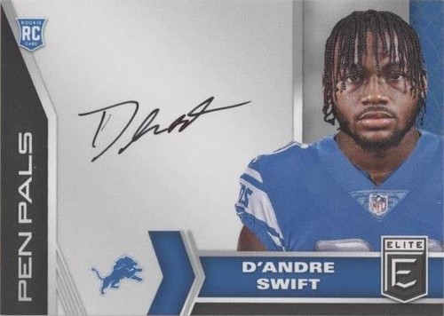 2020 Panini Donruss Elite D'Andre Swift #PP15