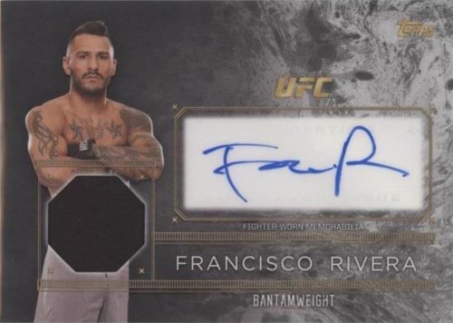 2016 Topps UFC Top of the Class - Francisco Rivera #TCAR-FR