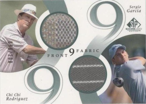 2002 SP Game Used Edition - Chi Chi Rodriguez Sergio Garcia #F9D-RG