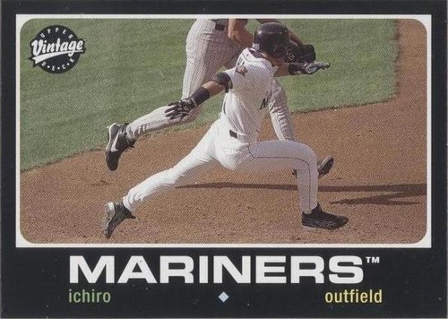 2002 Upper Deck Vintage #271 Ichiro / Giambi / Alomar LL Seattle