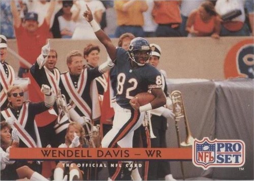 1992 Pro Set Wendell Davis #120