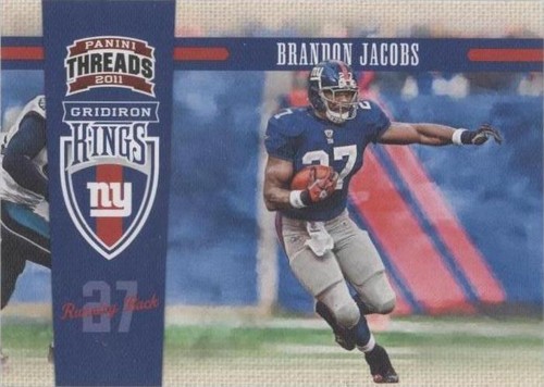 2011 Panini Threads Brandon Jacobs #48