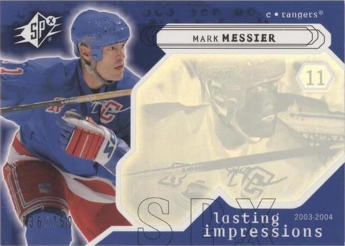 2003-04 SPx - Mark Messier #115