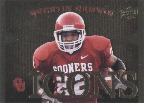2011 Upper Deck University of Oklahoma Quentin Griffin #I-QG