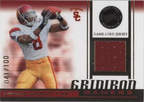 2007 Press Pass Dwayne Jarrett #GG-DJ