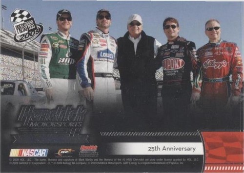 2009 Press Pass - Dale Earnhardt Jr. Jeff Gordon Jimmie Johnson #200