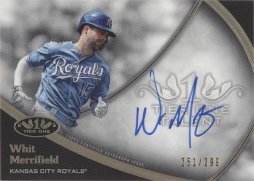 2020 Topps Tier One - Whit Merrifield #T1TA-WME