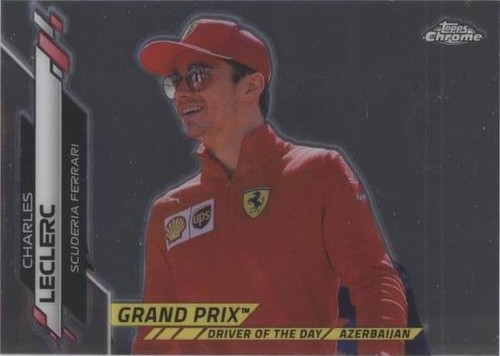 2020 Topps Chrome F1 シャルル・ルクレール リフラクター 2020 Topps Chrome F1 シャルル・ルクレール リフラクター