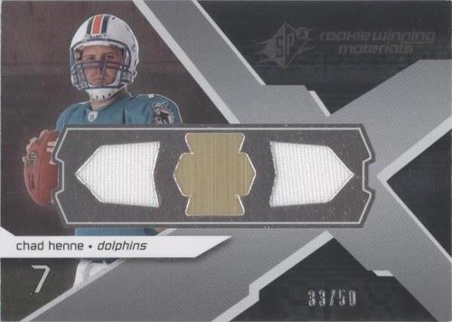 2008 SPx Chad Henne #RM-CH