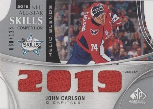 2019-20 Upper Deck SP Game Used - John Carlson #ASRB-JC