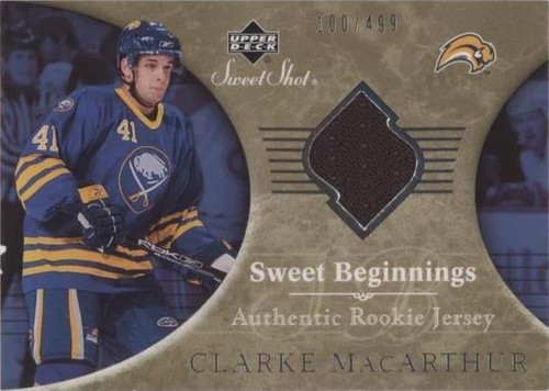 2006-07 Upper Deck Sweet Shot - Clarke Macarthur #108
