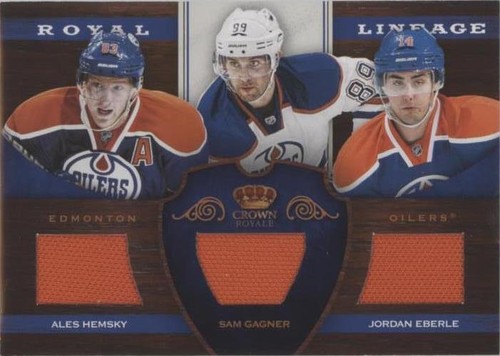 2012-13 Panini Rookie Anthology - Ales Hemsky Jordan Eberle Sam Gagner #RL-EDM