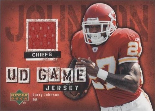 2006 Upper Deck Larry Johnson #GJ-LJ