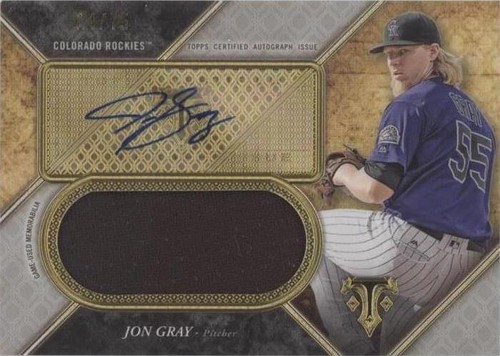 2017 Topps Triple Threads - Jon Gray #UAJR-JR