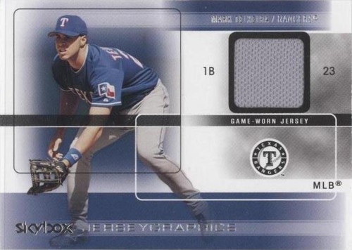 2005 Skybox Autographics - Mark Teixeira #JG-MT