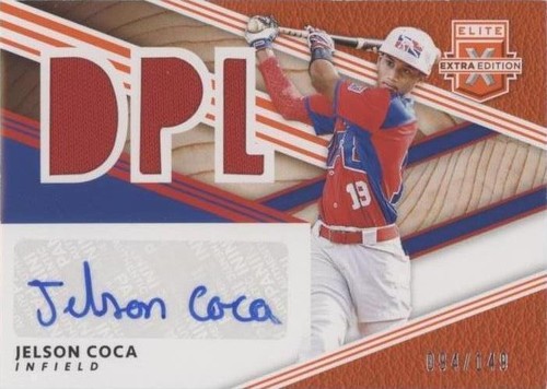 2020 Panini Elite Extra Edition - Jelson Coca #DMS-JC