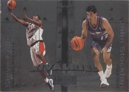 1999-00 Skybox Metal - Steve Francis/John Stockton #14 R