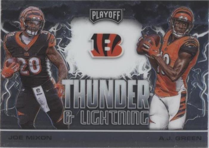 2020 Panini Playoff A.J. Green Joe Mixon #TL-20