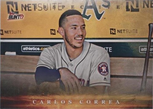 2017 Topps Bunt - Carlos Correa #P-CC