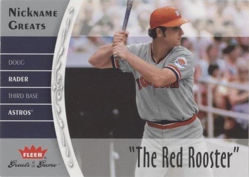 2006 Fleer Greats of the Game - Doug Rader #NG-RA