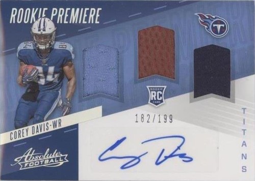 2017 Panini Absolute Corey Davis #227