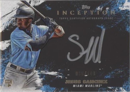 2021 Topps Inception - Jesus Sanchez #SS-JSA