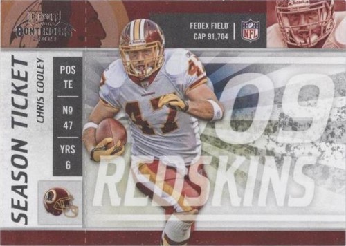 2009 Playoff Contenders Chris Cooley #98