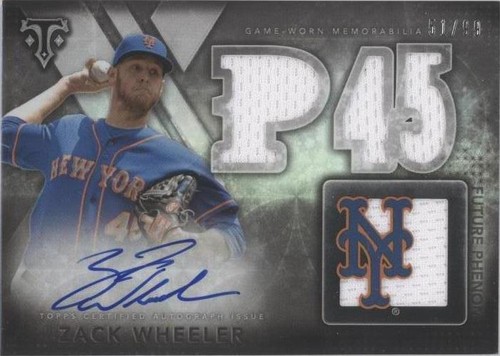 2015 Topps Triple Threads - Zack Wheeler #138