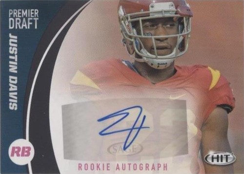 2017 Sage Hit Justin Davis #A64