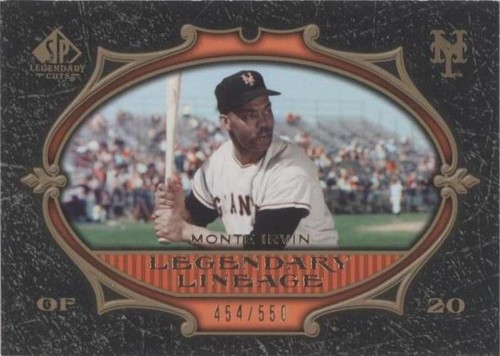 2007 SP Legendary Cuts - Monte Irvin #145