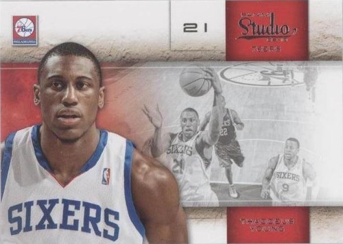 2009-10 Panini Studio - Thaddeus Young #74